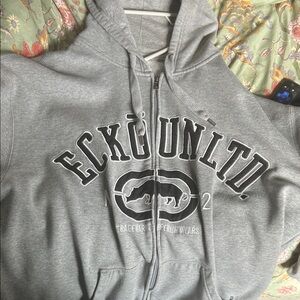 Ecko Unlimited Cream Fleece Hoodie
